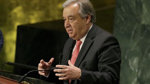 БМТ янги бош котиби сайловининг биринчи босқичида португалиялик Антониу Гутерриш ғолиб бўлди