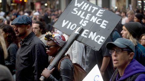 Nyu-Yorkda norozilik namoyishining 74 ishtirokchisi qo‘lga olindi