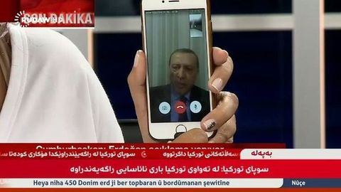 Эрдўғон одамларни майдонларга чиқишга чорлади