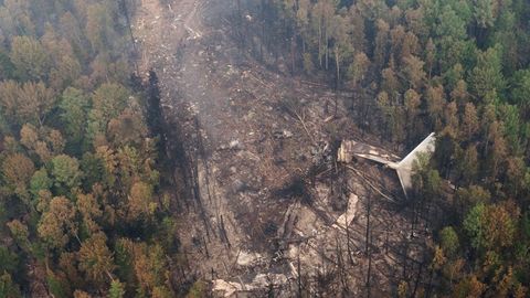 Irkutsk viloyatida halokatga uchragan Il-76 ning 10 nafar ekipaj a’zosi qurbon bo‘ldi