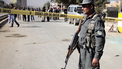 OAV: Afg‘oniston poytaxtidagi portlash oqibatida bir nafar politsiyachi halok bo‘ldi