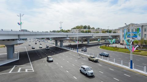 Видео: Тошкентнинг Муқимий ва Нукус кўчаларини боғловчи йўл ўтказгич