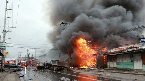 Бағдодда рўй берган портлаш оқибатида 7 киши ҳалок бўлди, 28 киши яраланди