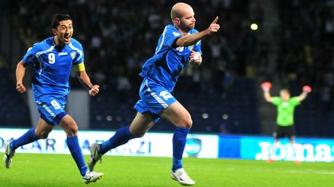 O‘zbekiston milliy terma jamoasi a’zolaridan Tursunov Ukrainada, Geynrix Qozog‘istonda gol urdi (video)