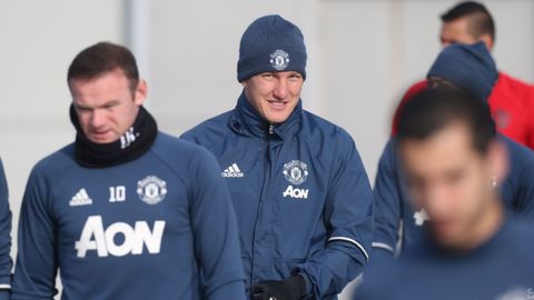 Shvaynshtayger “Manchester Yunayted”ning asosiy jamoasi bilan mashg‘ulotlar o‘tkaza boshladi