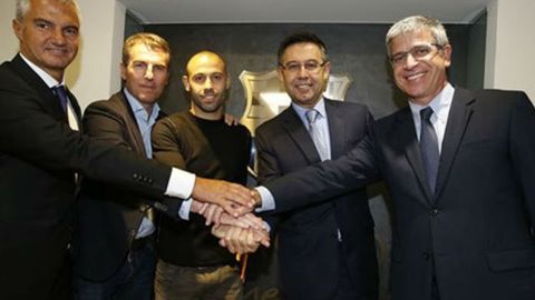 Maskerano “Barselona” bilan shartnomasini 2019-yilgacha uzaytirdi