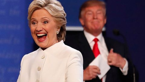 ABC so‘rovi natijalari Klinton Trampni 12 foizga ortda qoldirayotganini ko‘rsatdi