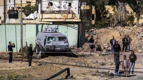 Sinayda nazorat punktining o‘qqa tutilishi oqibatida 12 harbiy halok bo‘ldi
