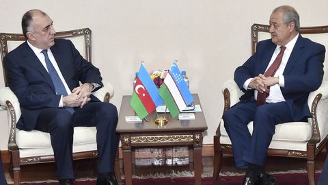 Abdulaziz Kamilov va Elmar Mamedyarov O‘zbekiston—Ozarbayjon munosabatlari holatini muhokama etdi
