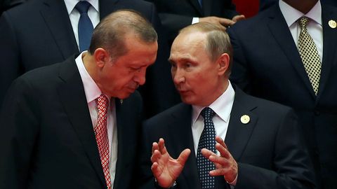 Putin va Erdo‘g‘on Suriyadagi vaziyatni muhokama etdi