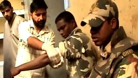 Jammu va Kashmirda terrorchilar armiya kolonnasiga uyushtirgan hujumda 9 kishi jarohatlandi