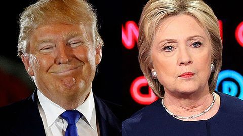 Америкалик аёл телеканал хатоси туфайли Трамп ва Клинтоннинг мунозаралари бўйича 13 мингта SMS қабул қилди