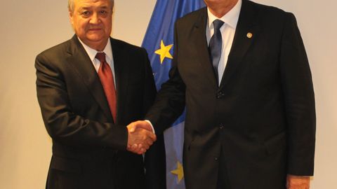 Abdulaziz Kamilov Bryusselda Yevropa Ittifoqi komissari Neven Mimitsa bilan uchrashdi