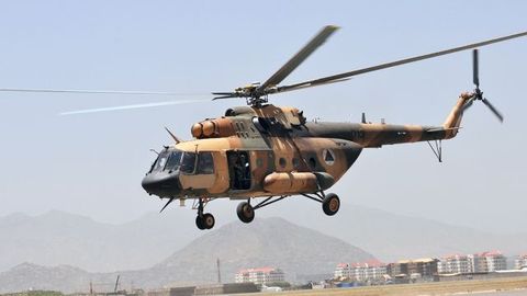 Afg‘onistonda toliblar harbiy vertolyotni urib tushirdi