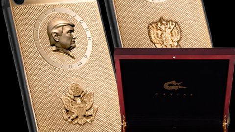 Tramp sharafiga tilla iPhone 7 chiqarildi