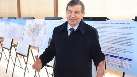 Shavkat Mirziyoyev Xorazm viloyatiga tashrif buyurdi