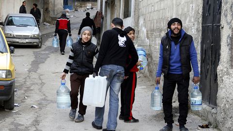 BMT Damashqning suv ta’minotini qayta tiklash imkonini beruvchi yarashuv sulhini ma’qulladi
