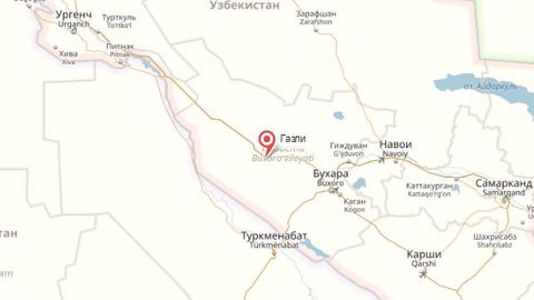 Газли шаҳрининг марказий кўчаларига чироқлар ўрнатилади