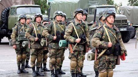 Qirg‘izistonda Quruqlikdagi qo‘shinlar tashkil etildi