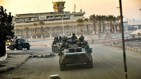 Россия ҳарбий полиция батальони Ингушетиядан Сурияга жўнаб кетди