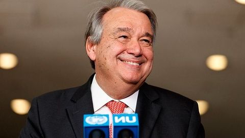 Гутерриш Яқин Шарқ бўйлаб илк сафарига отланмоқда