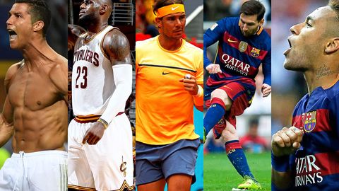 Forbes. 2016-yildagi topish-tutishi bo‘yicha Ronaldu va Messi eng serdaromad sportchi. Basketbolchi LeBron Jeyms uchinchi