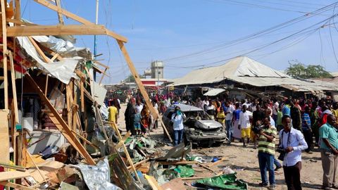 Somalidagi portlash qurbonlari soni 39 kishiga yetdi