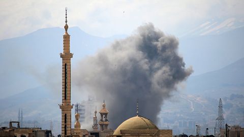 Жангарилар Дамашқ тарихий маркази ҳимоясини буза олмади