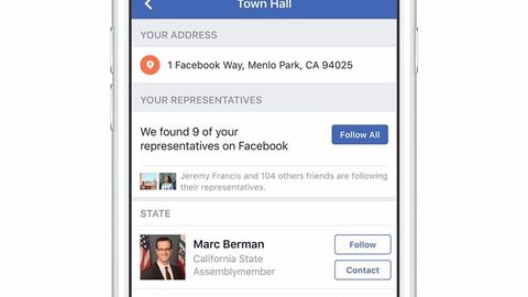Facebook амалдорлар билан алоқа учун мўлжалланган дастурини ишга туширди