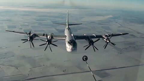 Tojikistondagi o‘quv mashg‘ulotlarida Tu-95MS srtategik raketa tashuvchisi “jangari”lar lagerini yo‘q qildi
