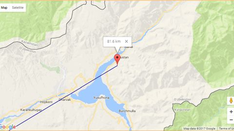 Чорвоқ атрофида юз берган ер кўчкисида бир киши ҳалок бўлди