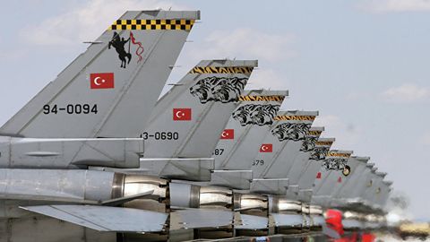 Туркия Ироқ шимолига берган авиазарбалар натижасида 14 нафар курд жангариси ўлдирилди