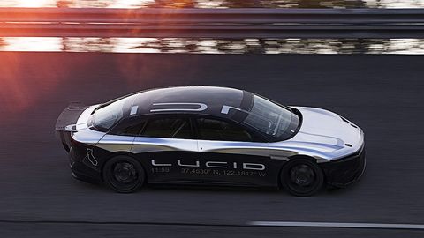 Lucid Motors’ning Air elektrokari 350 km/soat tezlikka erishdi (video)