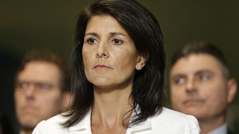 АҚШнинг БМТдаги доимий вакили: зарур бўлса, Трамп Сурияга битта зарба билан чекланмайди