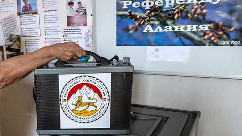 Saylovchilarning 78 foizdan ortig‘i Janubiy Osetiya nomini o‘zgartirishga ovoz berdi