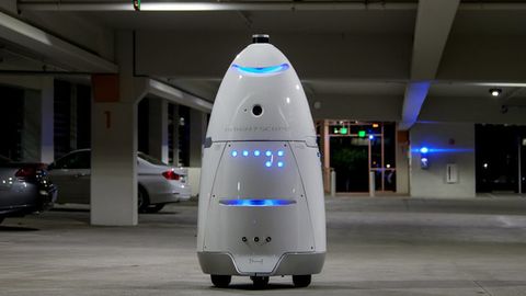 Kremniy vodiysida mast erkak qo‘riqchi robotga hujum qildi