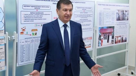 Shavkat Mirziyoyev “Xonobod” sanatoriyasini borib ko‘rdi