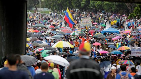 Гондурас Венесуэладан ўзининг Муваққат ишлар бўйича вакилини мамлакатдаги намойишлар сабаб чақириб олди