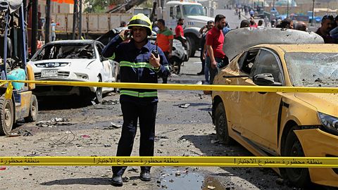 Iroq poytaxtidagi ikki portlashda 27 kishi halok bo‘ldi, 100 kishi jarohatlandi