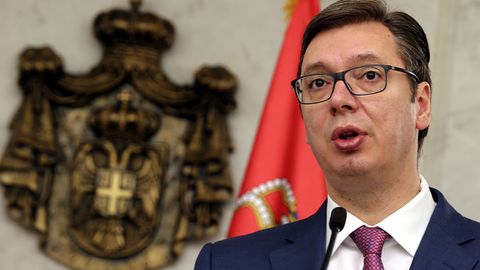 Serbiya prezidenti etib saylangan Aleksandar Vuchich bosh vazir lavozimini tark etdi