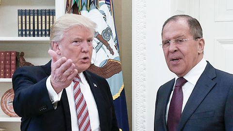 Tramp va Lavrov o‘zaro birinchi uchrashuv yakunlari haqida gapirib berdi