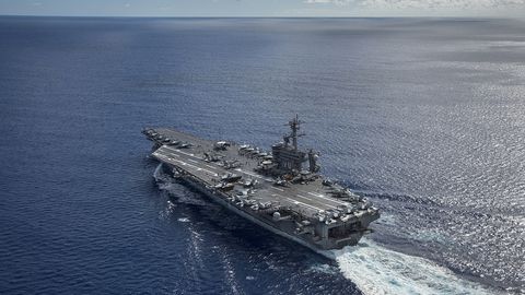 Carl Vinson aviatashuvchisi Janubiy Koreyadan AQShga qaytadi