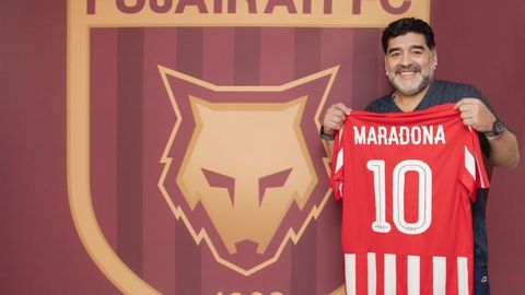 Diyego Maradona top klublardan taklif bo‘lmagach, Amirlik chempionatida ish boshladi