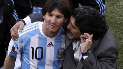 Maradona vatandoshi Messining FIFA tomonidan kechirilishini tanqid qildi