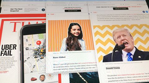 Time Donald Tramp va suriyalik bloger qizni internetdagi eng nufuzli insonlar deb topdi