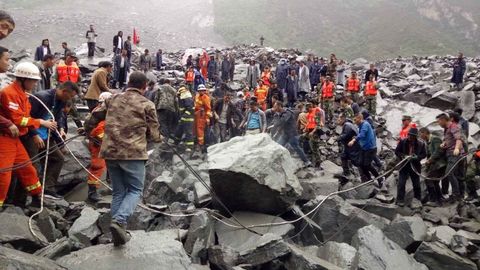 OAV: Xitoyda sodir bo‘lgan ko‘chki oqibatida 200 kishi bedarak yo‘qolgan bo‘lishi mumkin