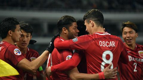 “Shanxay SIPG”ning so‘nggi o‘yinida Oskar ommaviy janjal keltirib chiqardi (video)