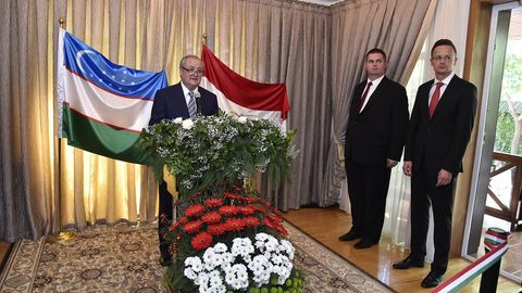 Тошкентда Венгрия элчихонасининг расмий очилиш маросими бўлиб ўтди
