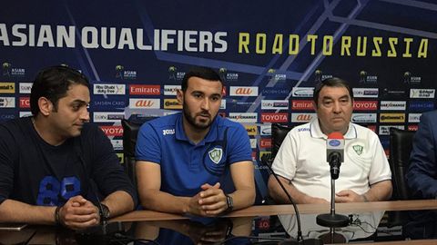 Самвел Бабаяндан чекиниш: Эрон билан ўйинолди матбуот анжуманида Виктор Жалилов қатнашди