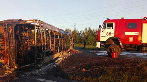 Татаристонда юк автомобили ва автобус тўқнашуви оқибатида 13 киши ҳалок бўлди